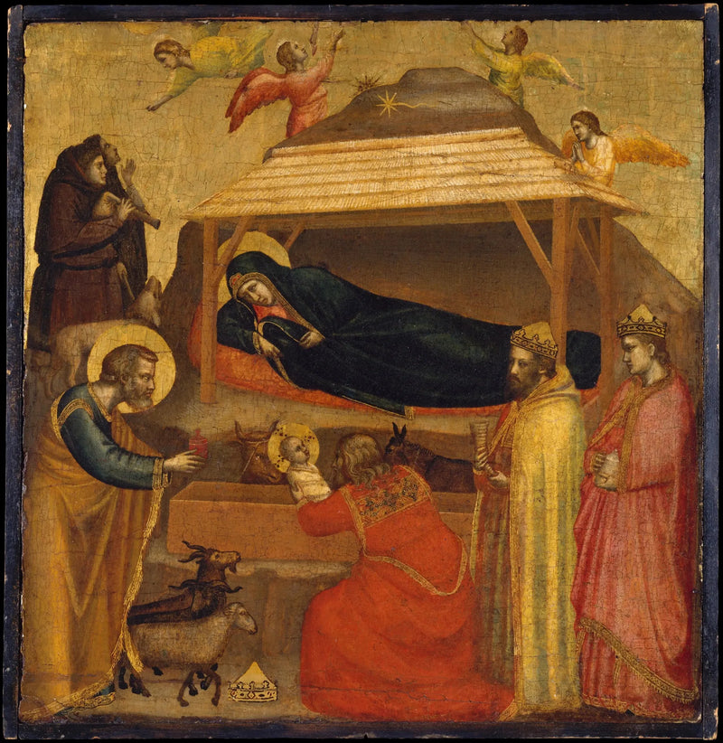De vise männens tillbedjan - Giotto