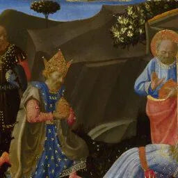 De vise männens tillbedjan - Zanobi Strozzi
