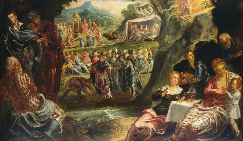 Guldkalvens tillbedjan - Jacopo Tintoretto