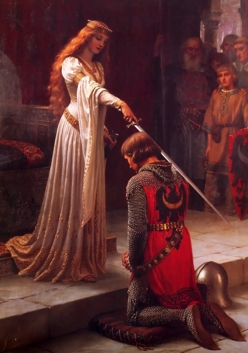 Adoubement - Edmund Blair Leighton