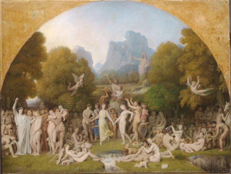 Den gyllene åldern - Jean-Auguste-Dominique Ingres