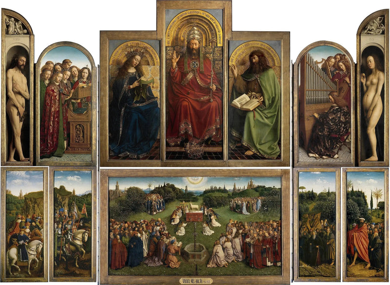 Det mystiska lammet - Jan van Eyck