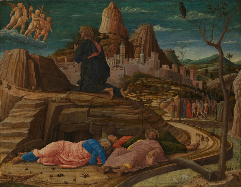 Lidandet i trädgården - Andrea Mantegna