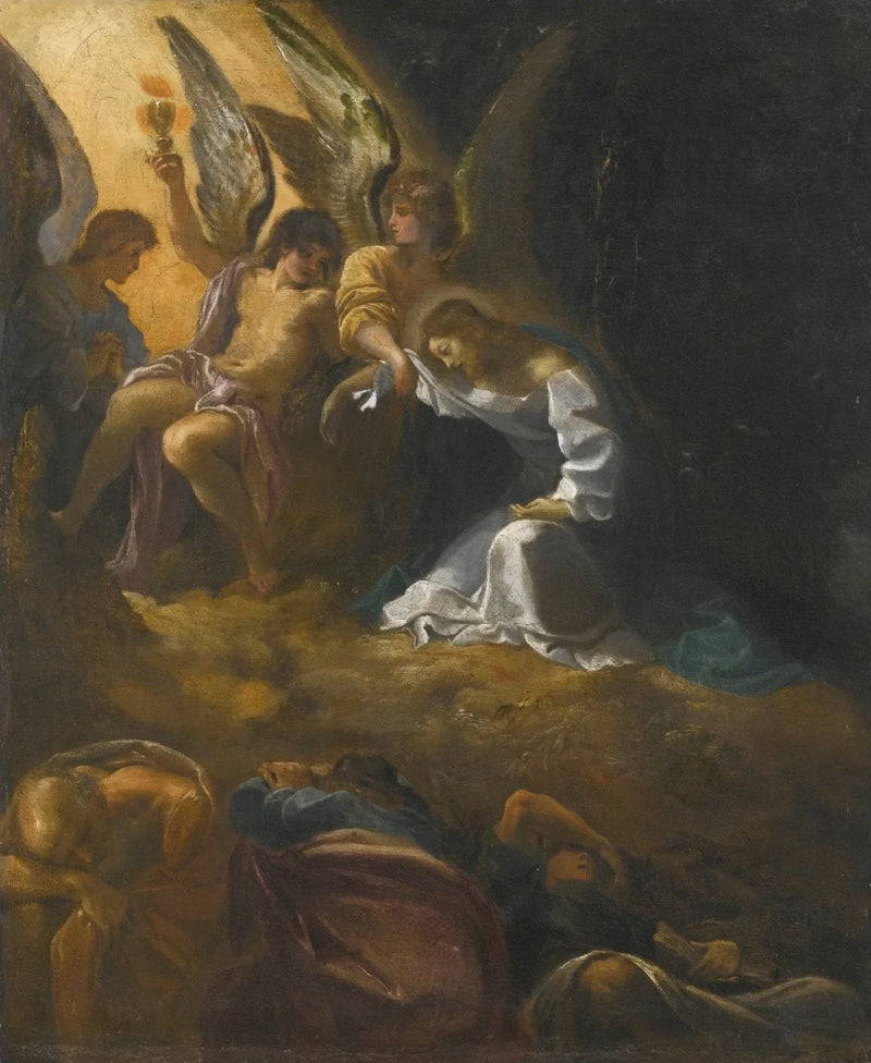Lidandet i Getsemane-trädgården - Ludovico Carracci