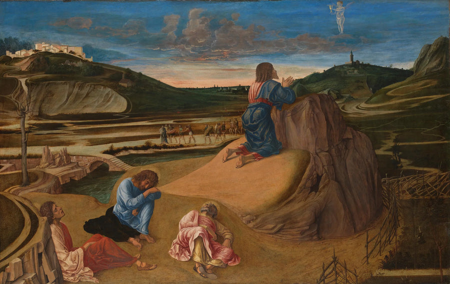 Agonien i olivträdgården - Giovanni Bellini