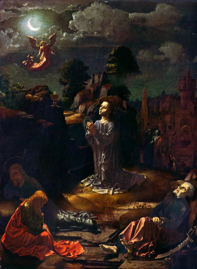 Agonien i olivträdgården - Jan Gossaert