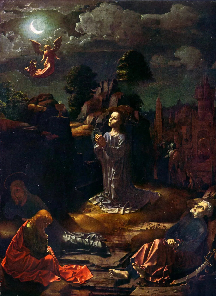 Agonien i olivträdgården - Jan Gossaert