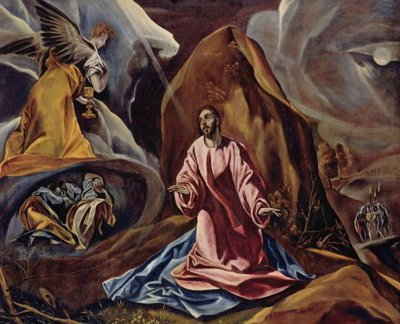 Ångesten i trädgården - El Greco