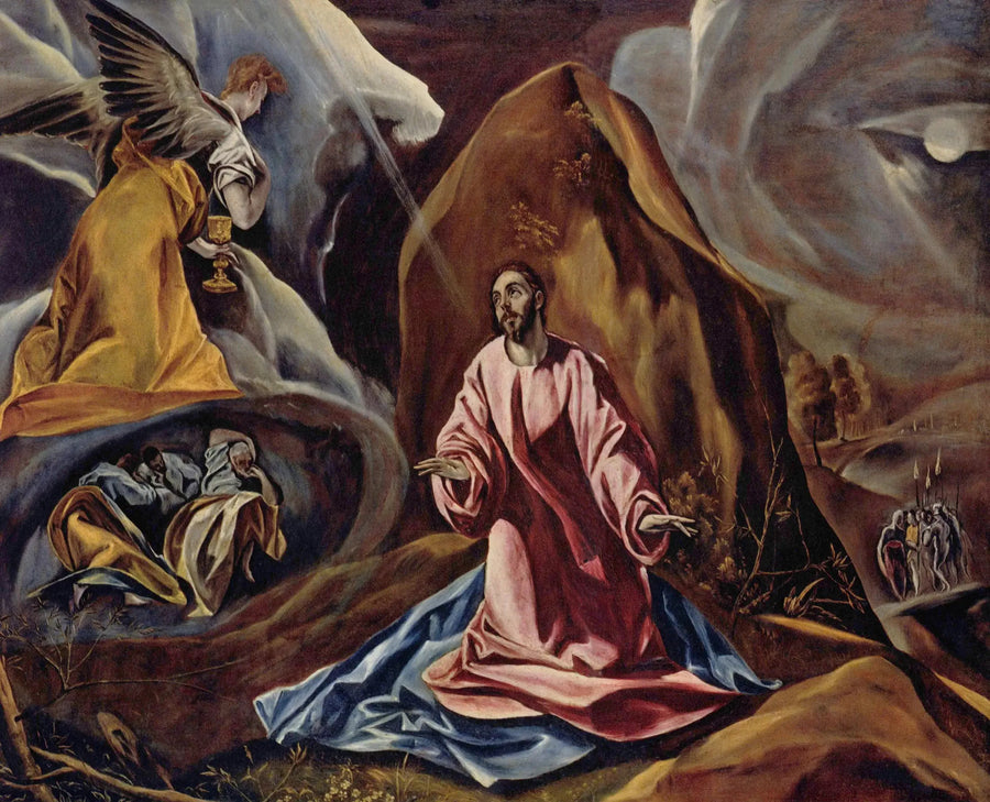 Ångesten i trädgården - El Greco