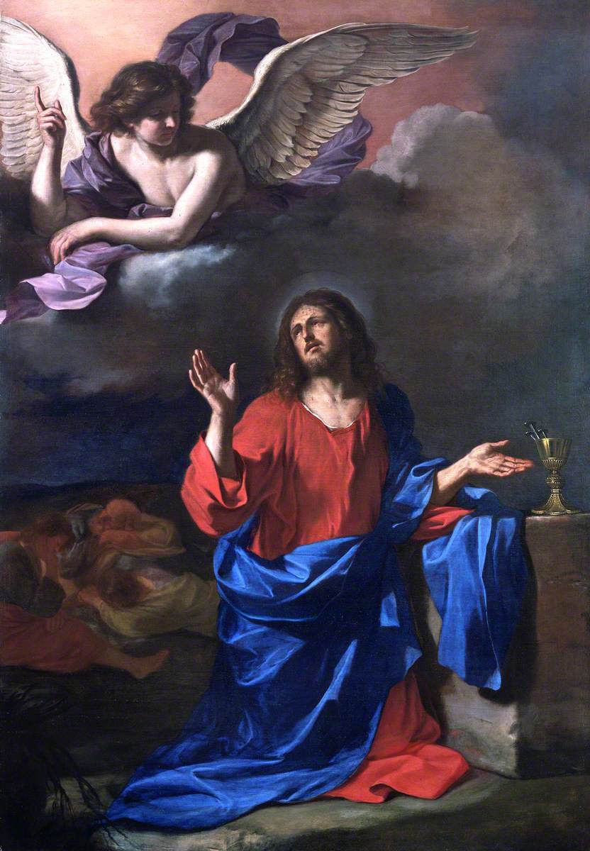 Lidandet i trädgården - Guercino