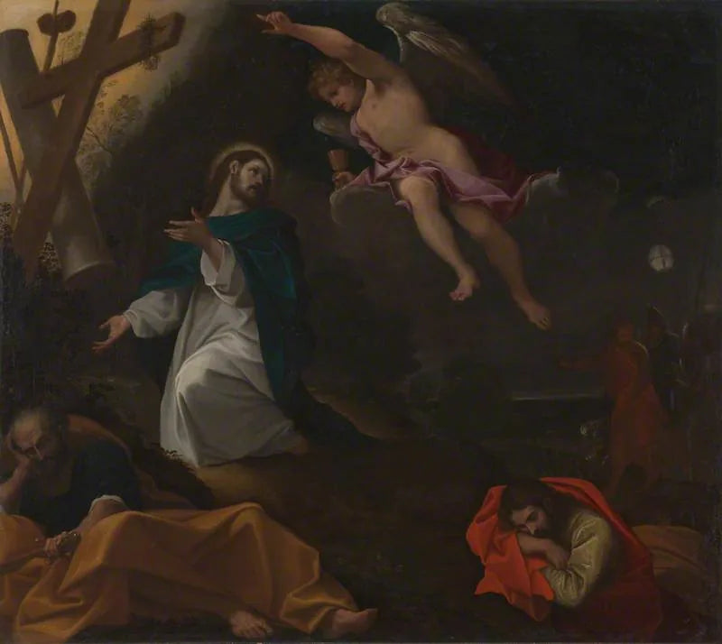 Lidandet i trädgården - Ludovico Carracci