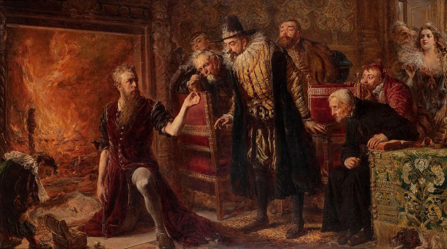 Alkemisten Sendivogius - Jan Matejko