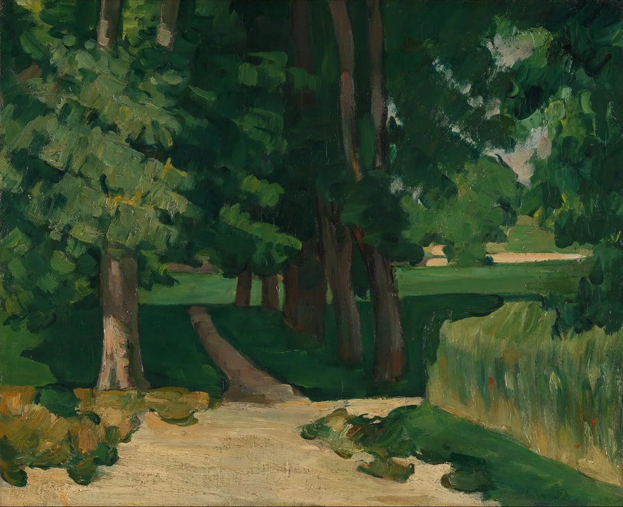 Allén vid Jas de Bouffan - Paul Cézanne