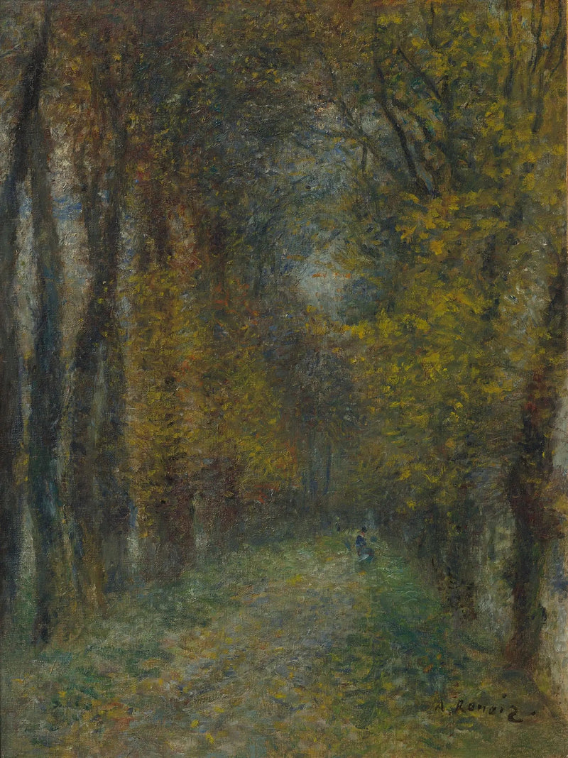 Den täckta gången - Pierre-Auguste Renoir