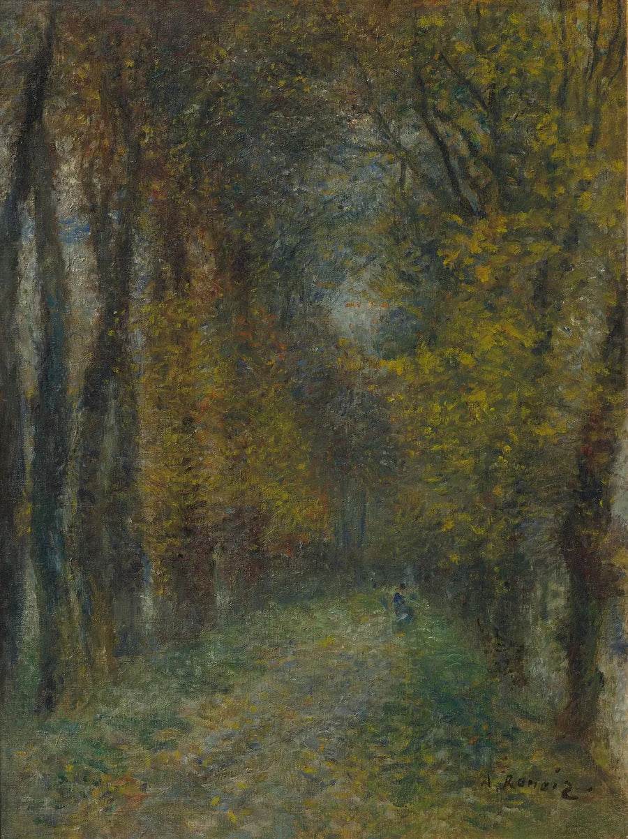Den täckta gången - Pierre-Auguste Renoir