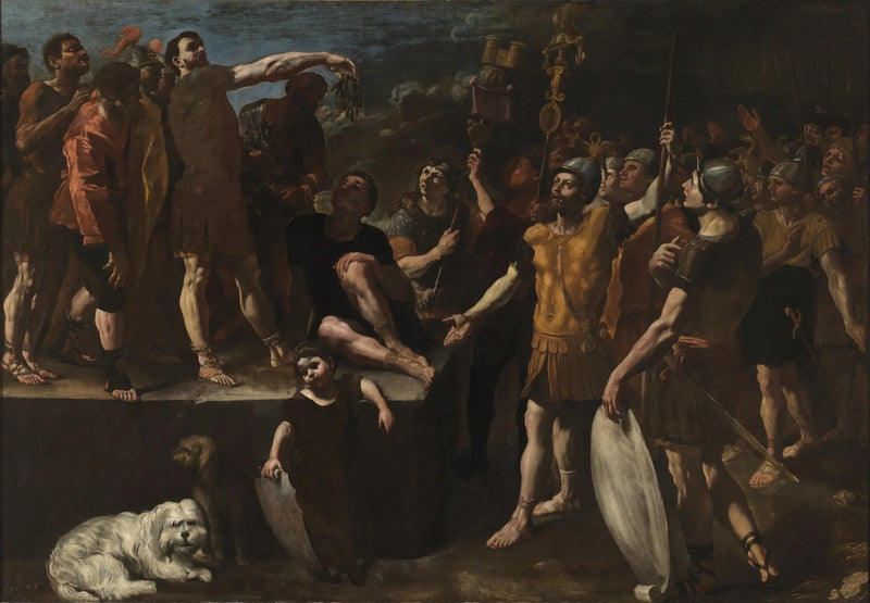 Romersk kejsares tal - Giovanni Lanfranco