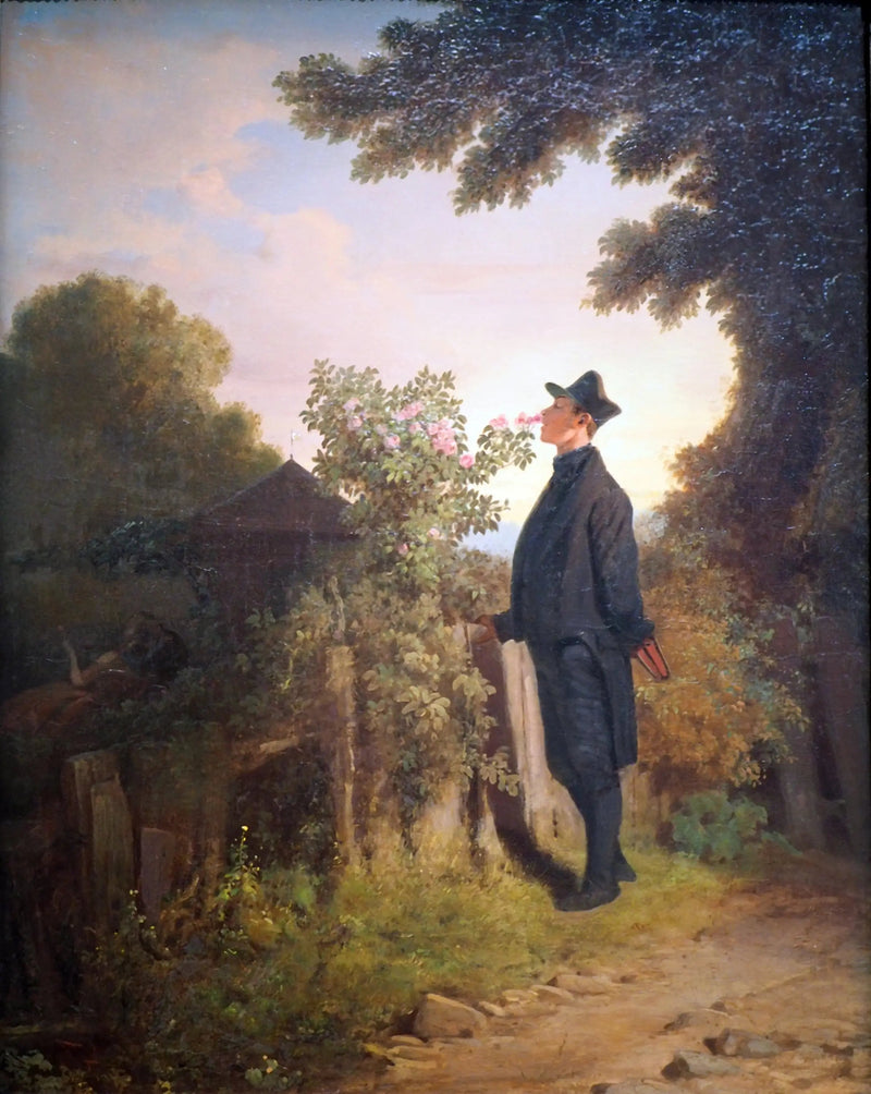 Rosälskaren - Carl Spitzweg
