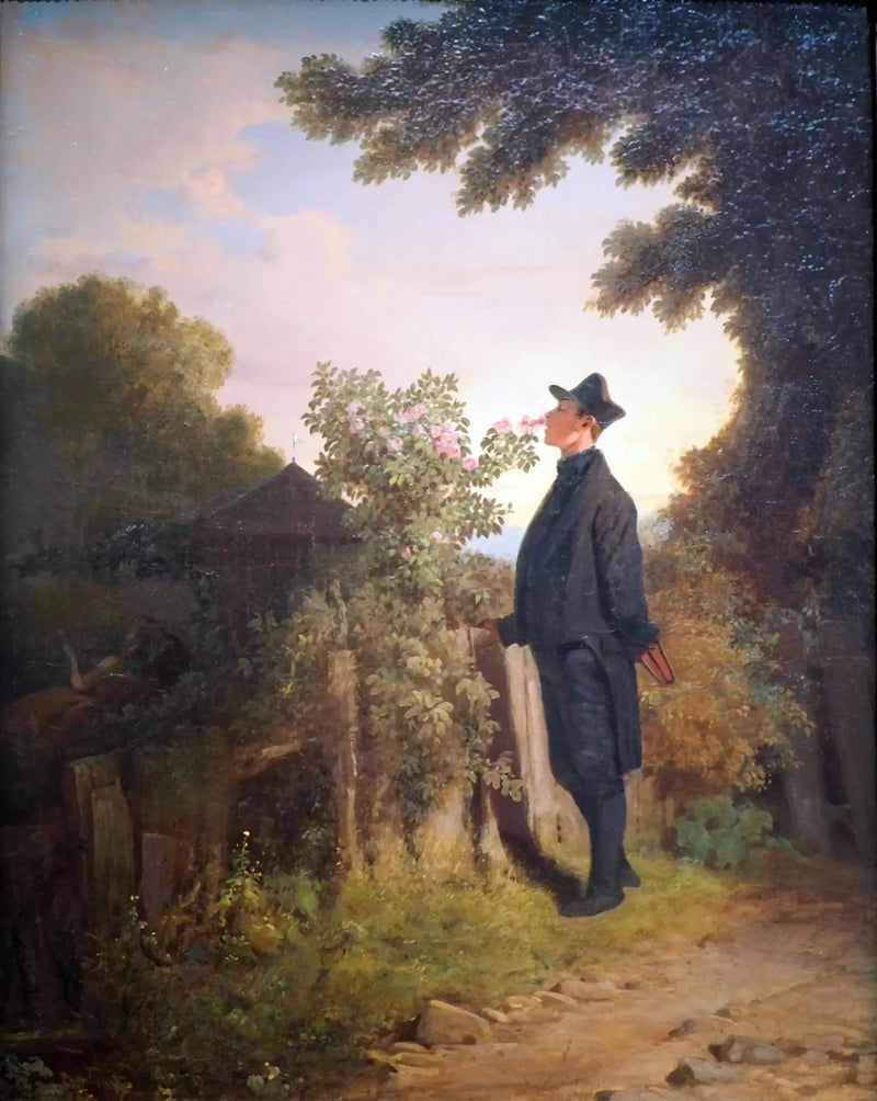 Rosälskaren - Carl Spitzweg