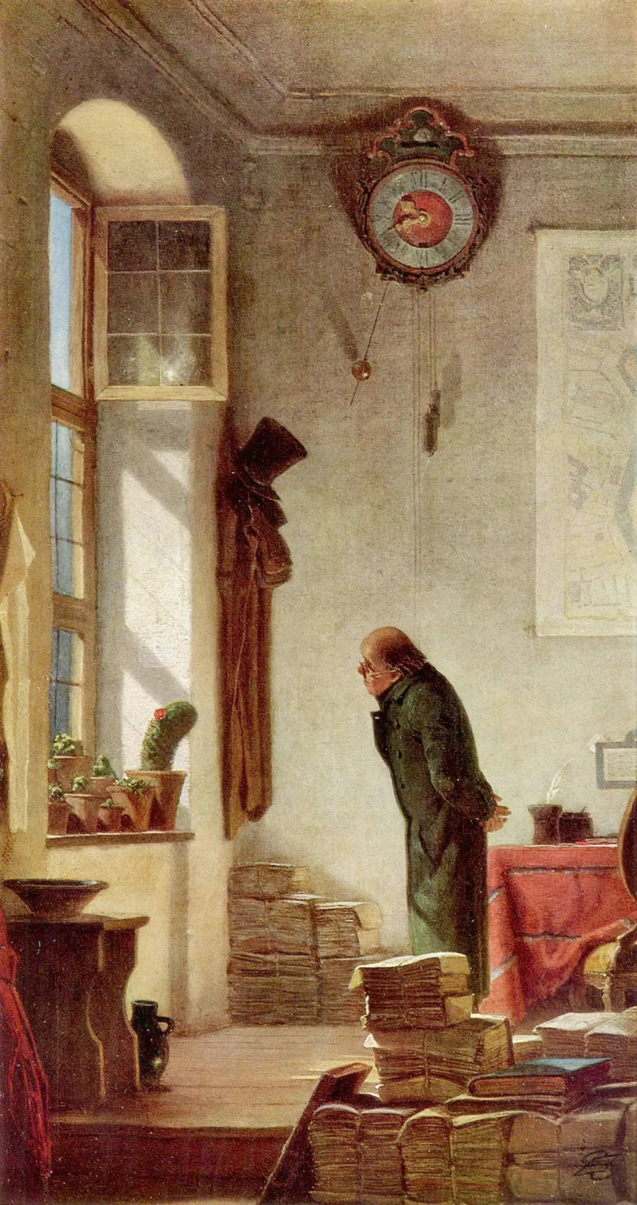 Kaktusälskaren - Carl Spitzweg