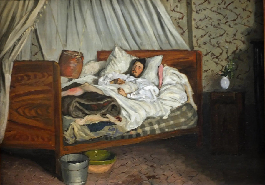 Den improviserade ambulansen - Frédéric Bazille
