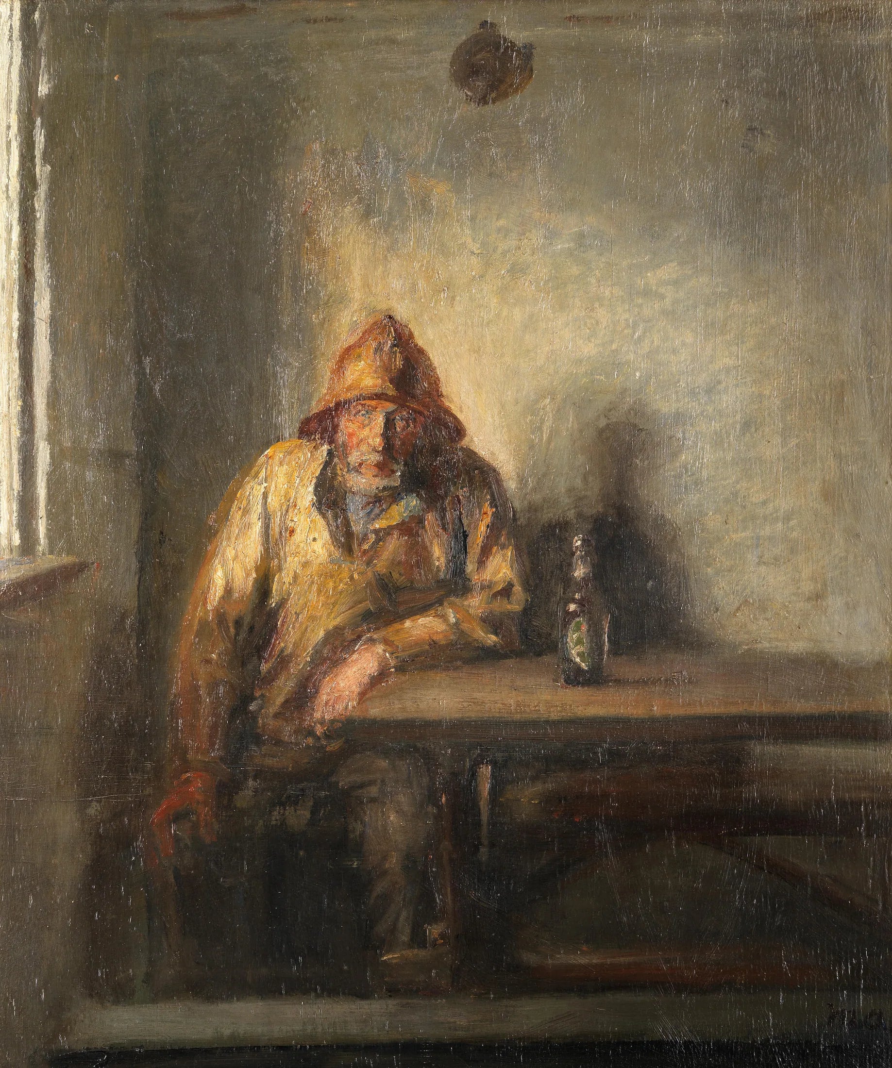 L'ami du pêcheur. - Michael Peter Ancher image 1 reproduction de peinture à l’huile