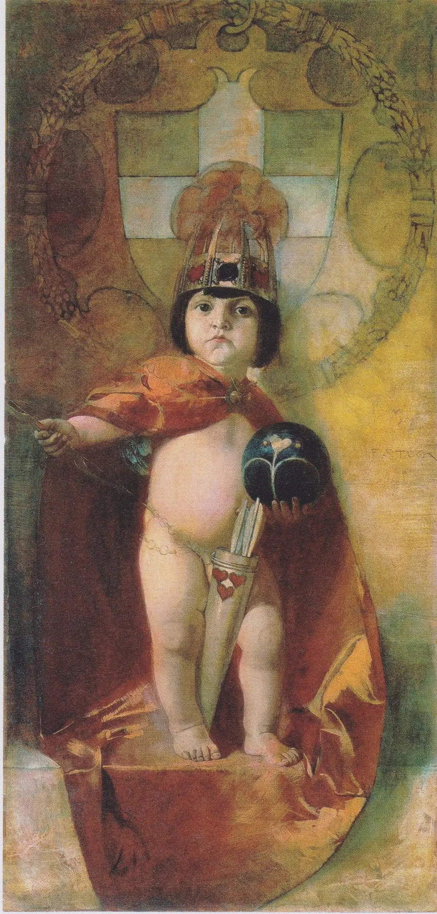Kärleken är kejsaren - Franz von Stuck