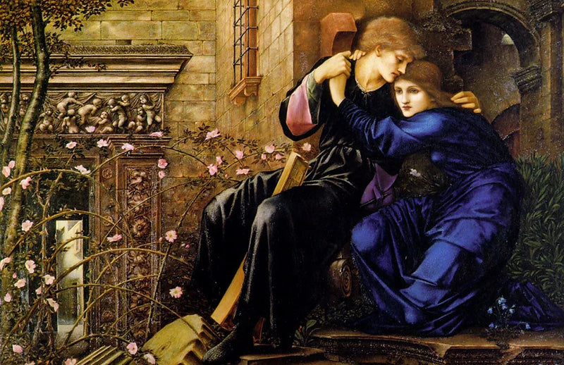 Kärlek bland ruinerna - Edward Burne-Jones