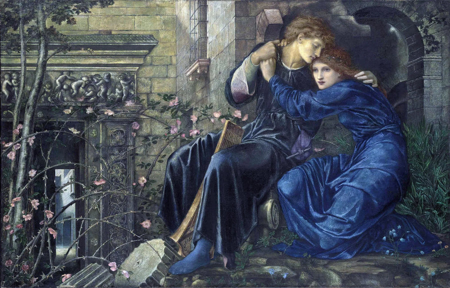 Kärlek bland ruinerna - Edward Burne-Jones