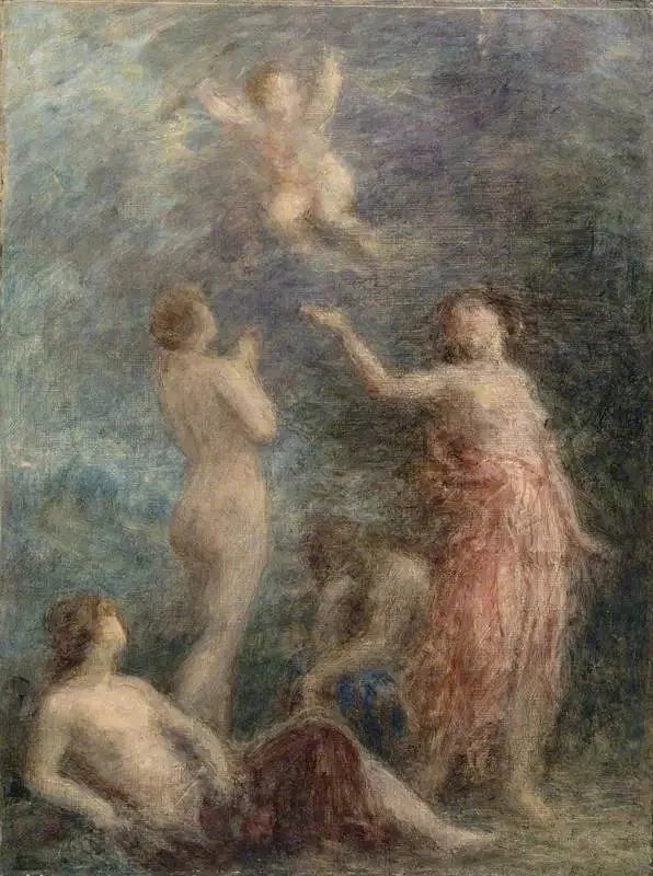 Den segerrika kärleken - Henri Fantin-Latour