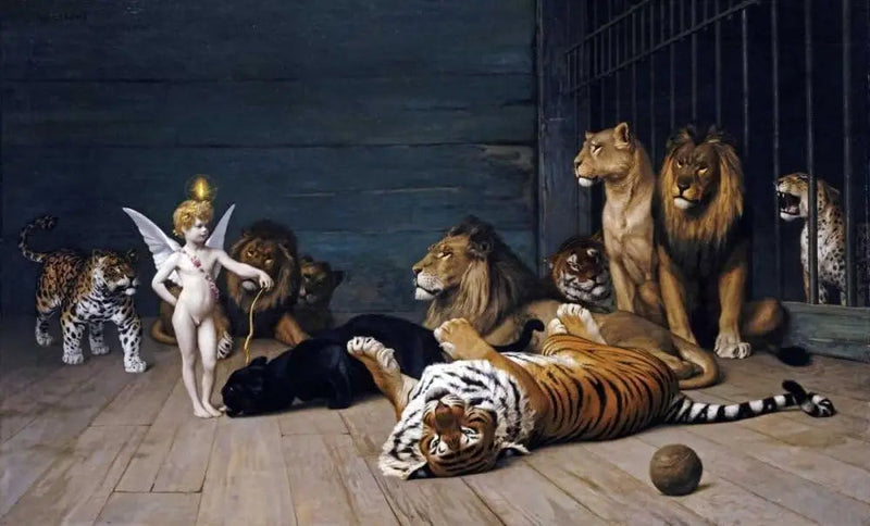 Kärleken segrar, Vem du än är, hör din Mästare - Jean-Léon Gérôme
