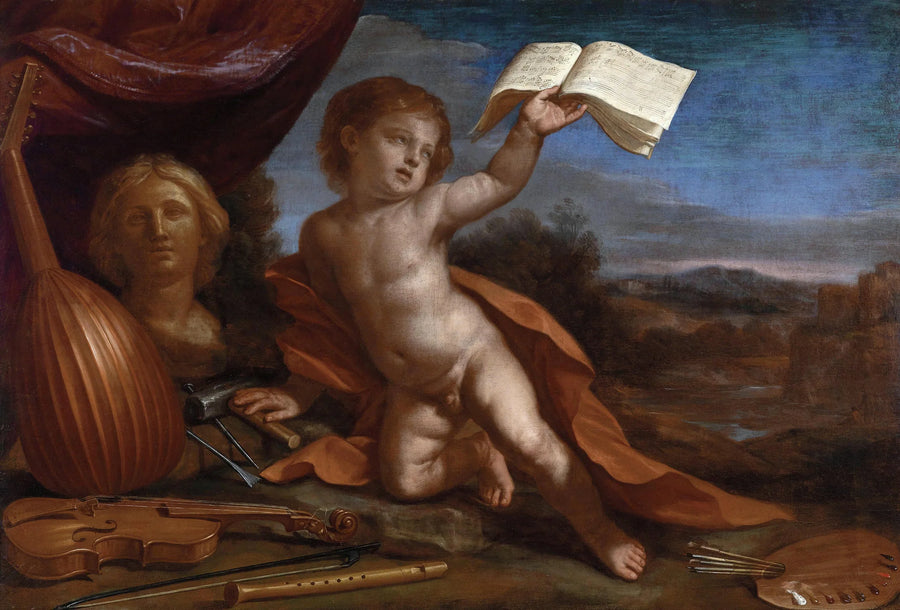 Den dygdiga kärleken - Guercino
