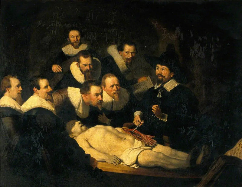 Dr Nicolaes Tulps anatomi - Rembrandt