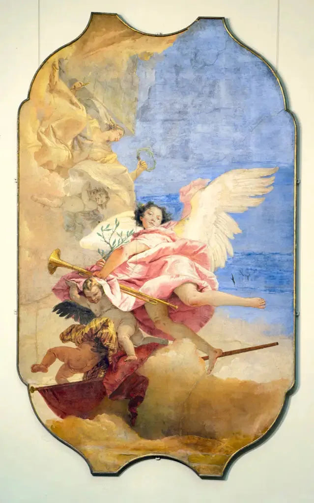 Ängeln av berömmelse - Giovanni Battista Tiepolo