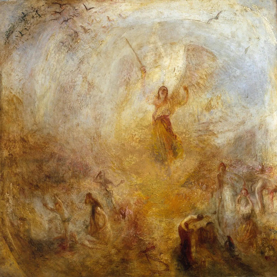 Ängeln, stående i solen - J. M. W. Turner