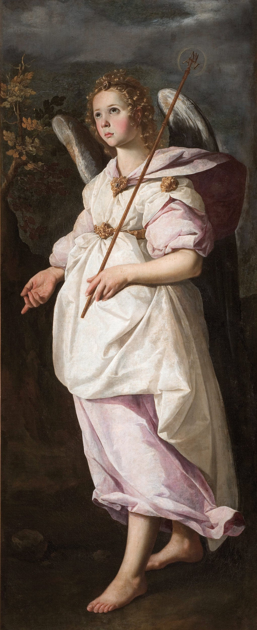 Gabriel-ängeln - Francisco de Zurbarán