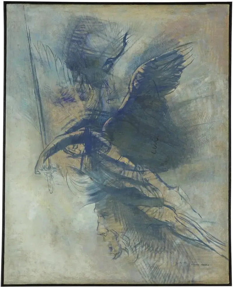 Krigsängeln - Odilon Redon