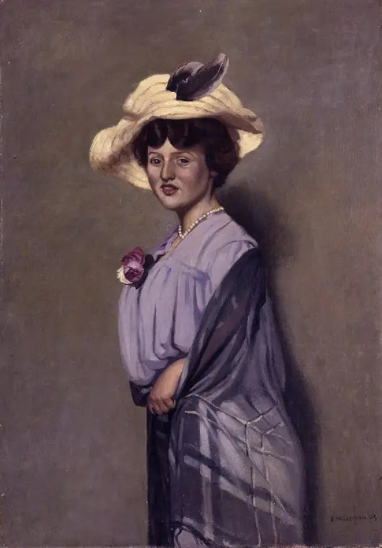 Den engelska - Félix Vallotton