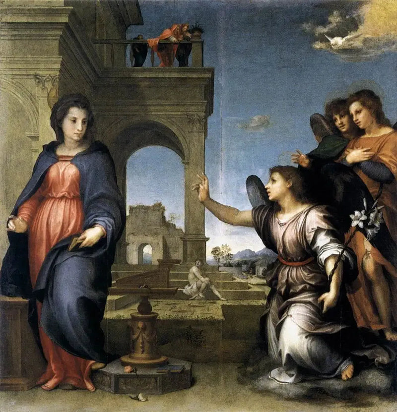 Annunciationen till Maria - Andrea del Sarto