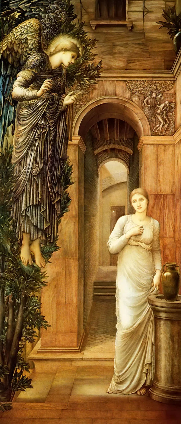Annunciationen - Edward Burne-Jones