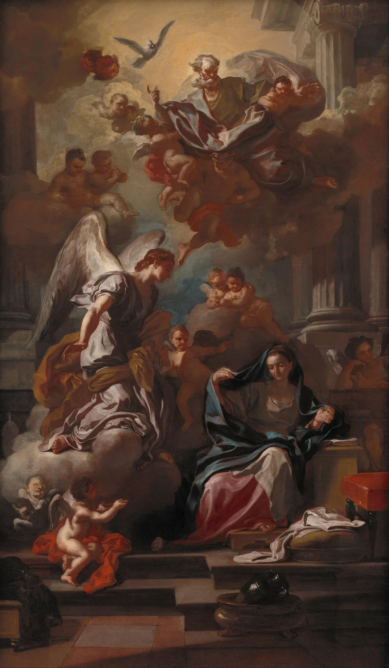 Annunciationen - Francesco Solimena