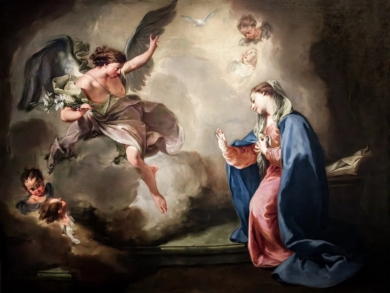 Annunciationen - Giovanni Battista Pittoni
