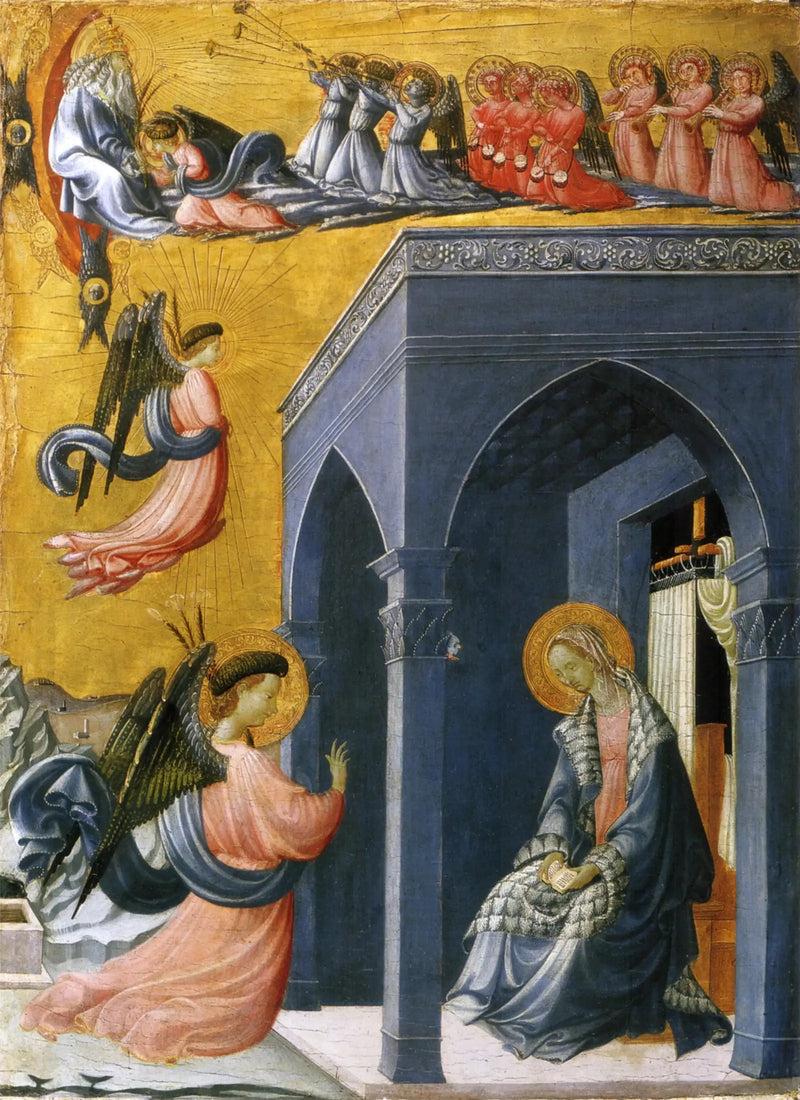 Annunciationen - Paolo Uccello