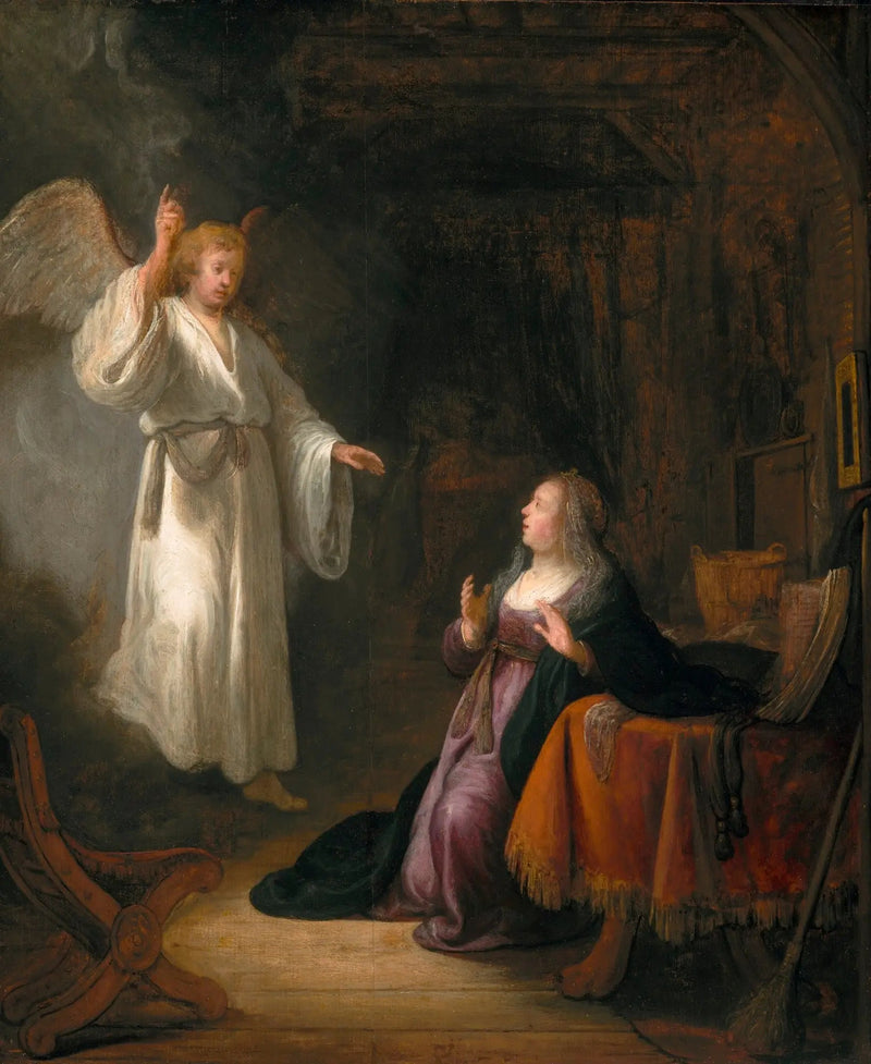 Bebådelsen - Rembrandt