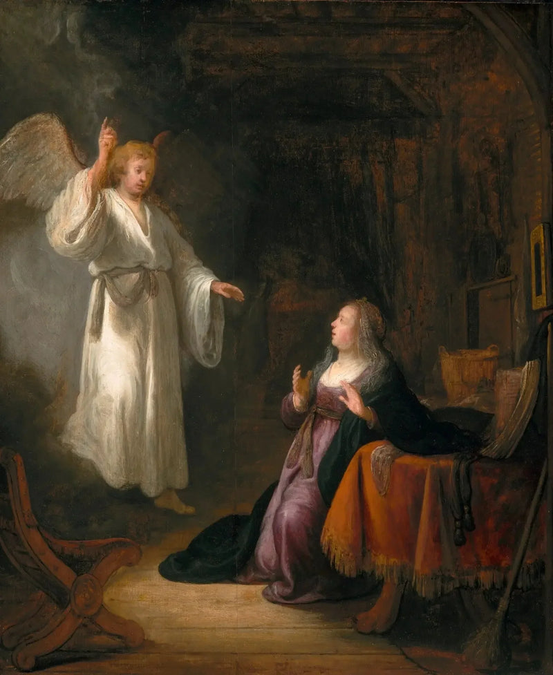 Bebådelsen - Rembrandt