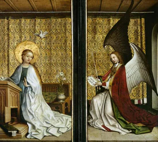 Annunciationen - Stefan Lochner