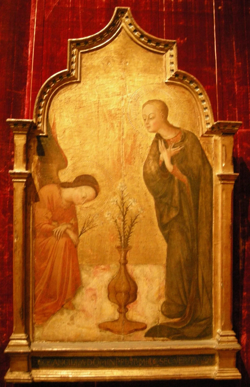 Annunciationen - Stefano di Giovanni (Sassetta)