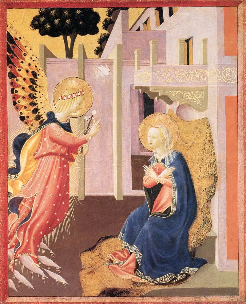 Annunciationen - Zanobi Strozzi