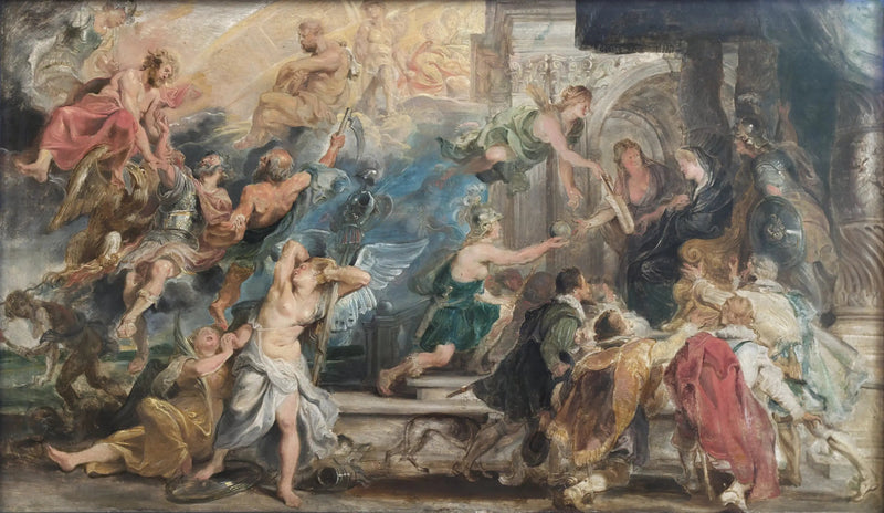Henris IV:s apoteos (München) - Peter Paul Rubens