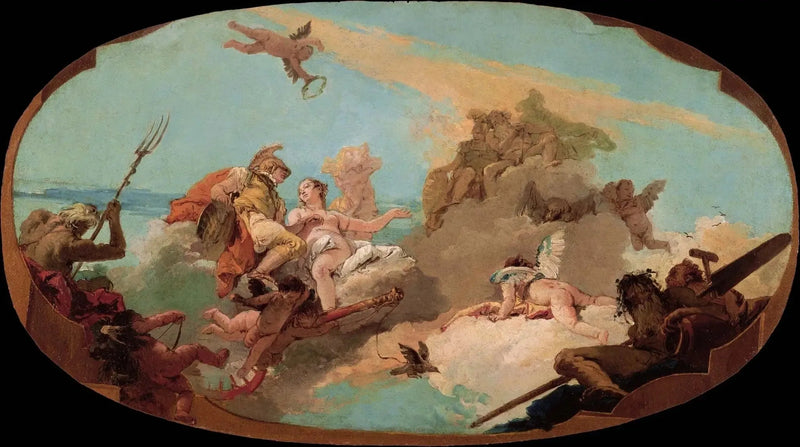 Apoteosen av amiral Vettor Pisani - Giovanni Battista Tiepolo