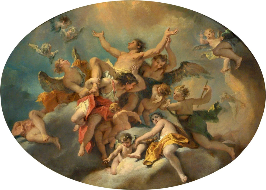 Saint Sebastians förhärligande - Sebastiano Ricci
